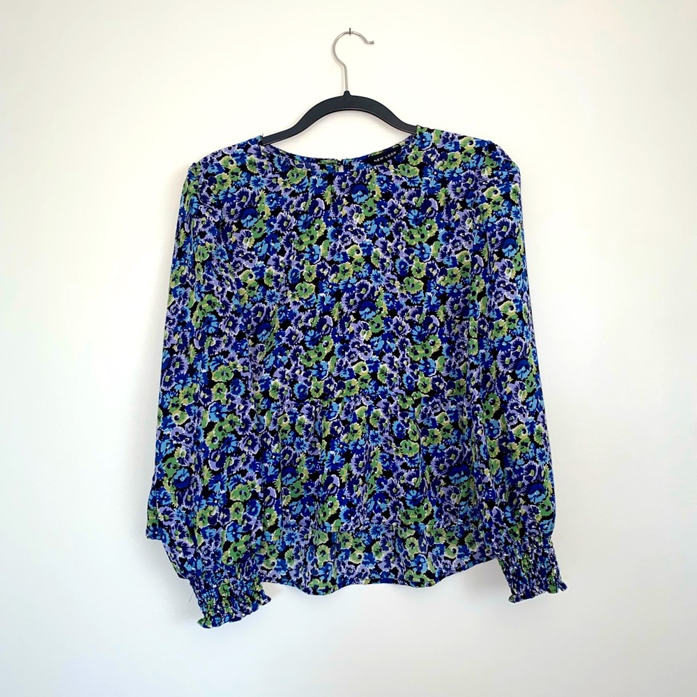 Peplum top size 8